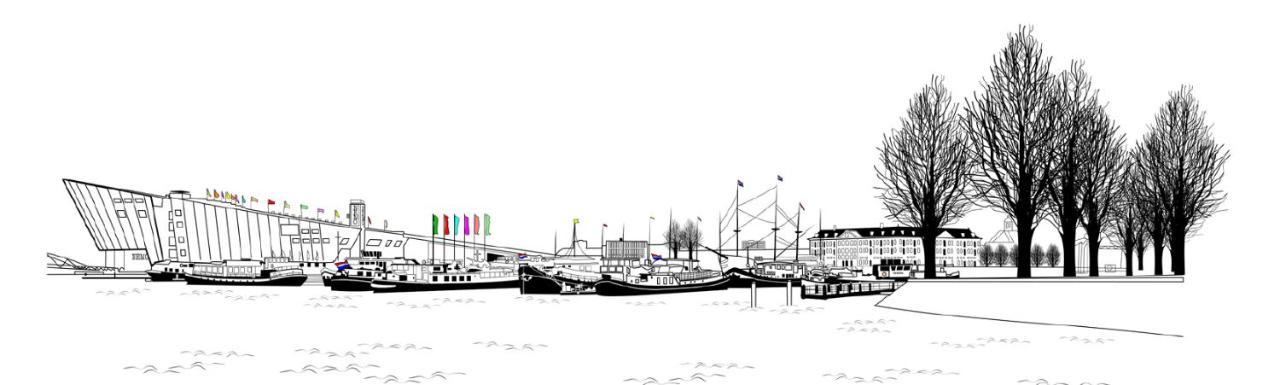ホテル Anna Houseboat アムステルダム エクステリア 写真